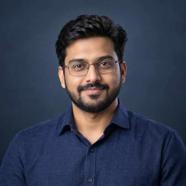 AI-generated illustrative avatar for Asit Kumar; not their actual likeness