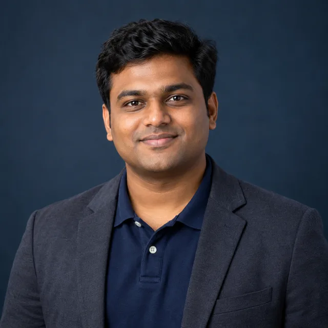 AI-generated illustrative avatar for Manish Kumar; not their actual likeness