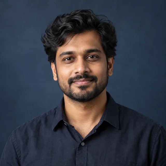 AI-generated illustrative avatar for Somnath; not their actual likeness